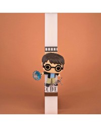 Χειροποίητη Λαμπάδα Harry Potter Για Αγόρια και Κορίτσια Λαμπάδα με αυθεντική συλλεκτική φιγούρα Harry Potter από την Funko Pop
