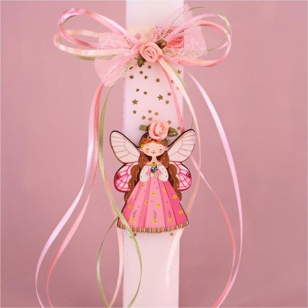 Handmade Easter Candle - Cutie Fairy