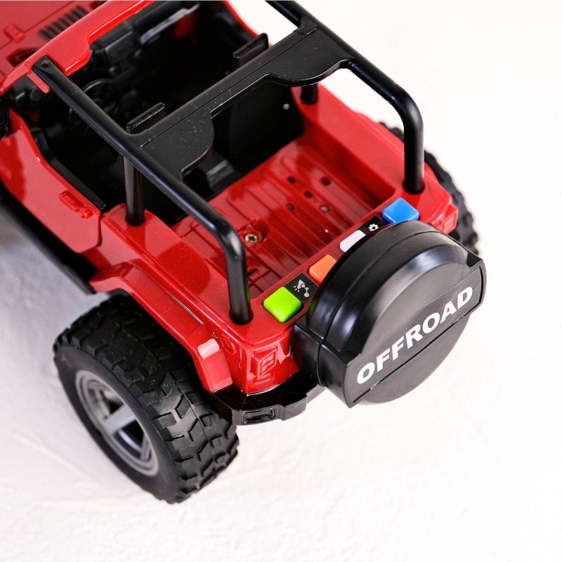 Λαμπάδα για Αγόρια - Κόκκινο Jeep με Ήχο και Κίνηση Λαμπάδα για Αγόρια - Κόκκινο Jeep με Ήχο και Κίνηση