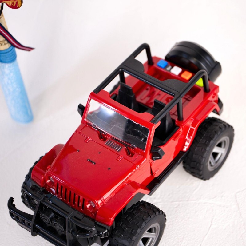 Λαμπάδα για Αγόρια - Κόκκινο Jeep με Ήχο και Κίνηση Λαμπάδα για Αγόρια - Κόκκινο Jeep με Ήχο και Κίνηση