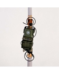 Λαμπάδα με Στρατιωτικό Jeep - Νεραϊδοχώρα Λαμπάδα με Στρατιωτικό Jeep - Νεραϊδοχώρα