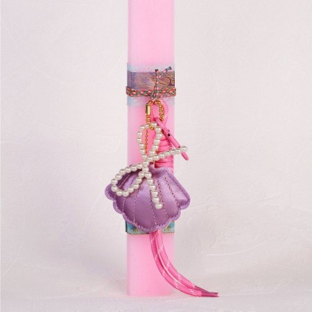 Easter Candle for Women & Teen Girls | Sea Shell Bag Charm