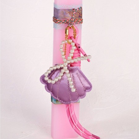 Easter Candle for Women & Teen Girls | Sea Shell Bag Charm