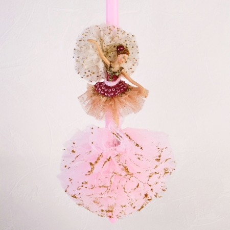 Star-Dusted Ballerina Easter Candle
