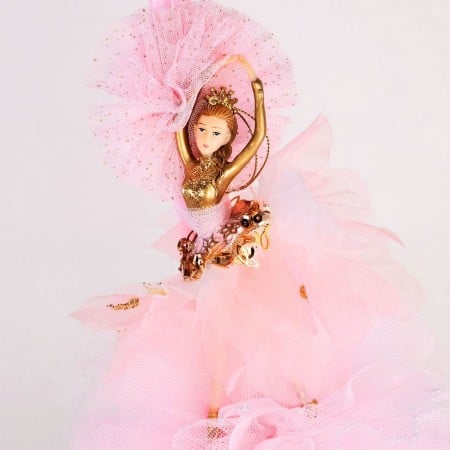 Golden Ballerina Easter Candle