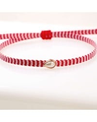 Martaki bracelet wide cord with gold-plated parts Martaki bracelet wide cord with gold-plated parts