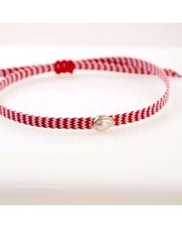 Martaki bracelet wide cord with gold-plated parts Martaki bracelet wide cord with gold-plated parts