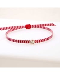 Martaki bracelet wide cord with gold-plated parts Martaki bracelet wide cord with gold-plated parts