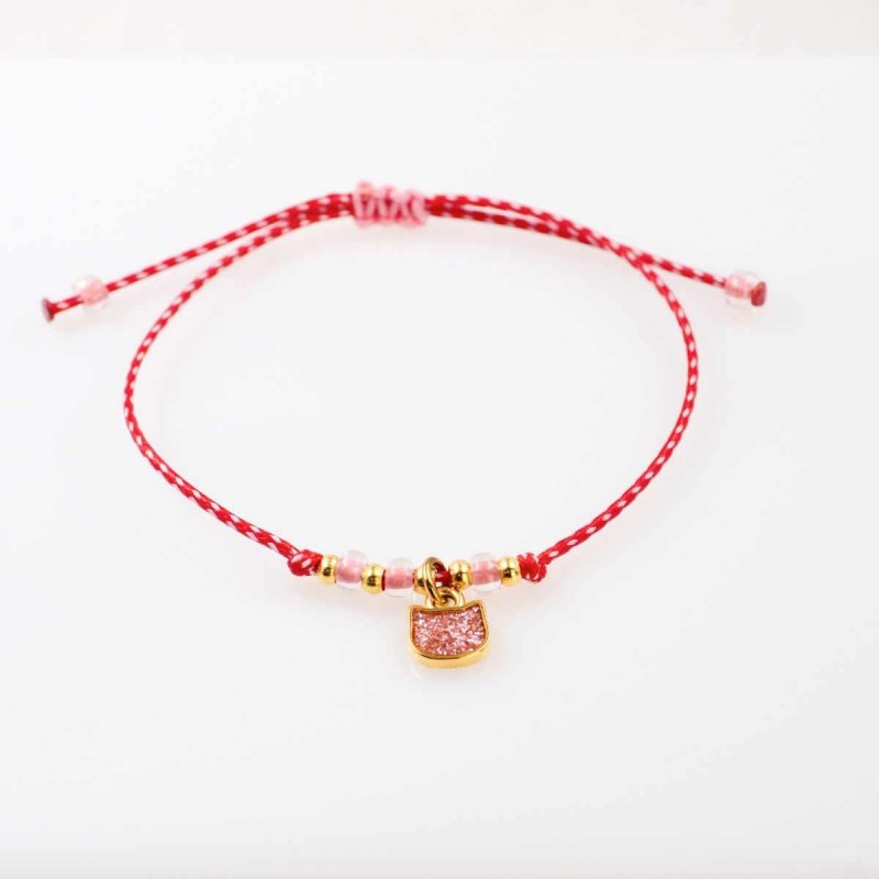 Γυναικείο Μαρτάκι με Μεταλλική Γάτα από Σμάλτο Γκλίτερ | Χειροποίητο