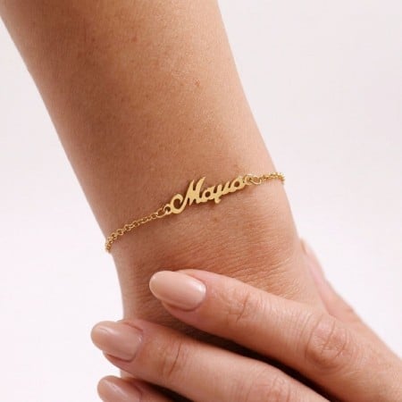 Stainless Steel Jewelry: Βραχιόλι Αλυσίδα Μαμά