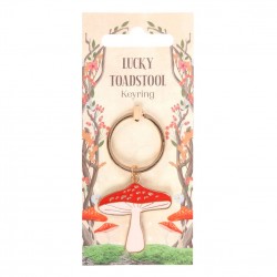 Μεταλλικό Μπρελόκ Μανιτάρι Lucky Toadstool