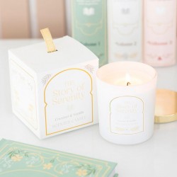 Αρωματικό Κερί Coconut & Vanilla σε Γυάλινο Δοχείο με Κουτί