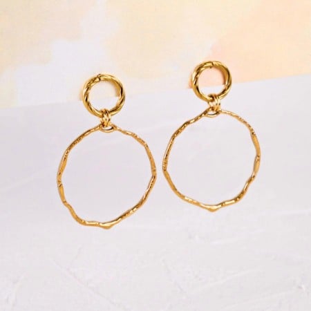 Stainless steel Jewelry: Επίχρυσα Σκουλαρίκια Stainless steel Jewelry: Επίχρυσα Σκουλαρίκια