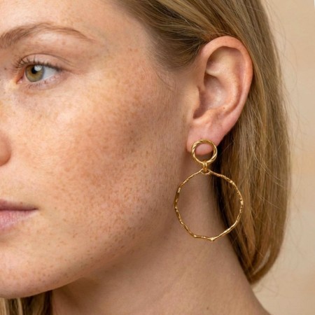 Stainless steel Jewelry: Επίχρυσα Σκουλαρίκια