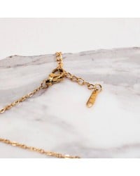 Mama Short Necklace | Stainless Steel Short handmade necklace mama made of stainless steel