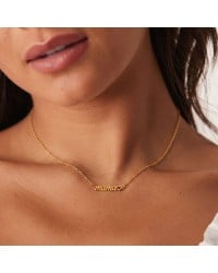 Mama Short Necklace | Stainless Steel Short handmade necklace mama made of stainless steel