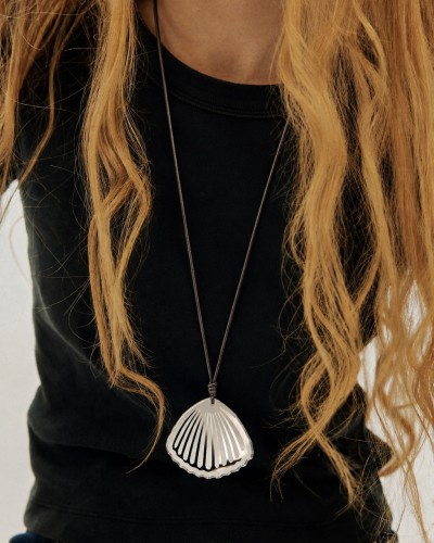Κολιέ Sea Life | Shell Clam Pendant 