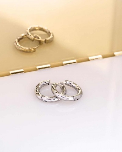 Σκουλαρίκια Κρίκοι Stainless Steel – Elegant Essentials