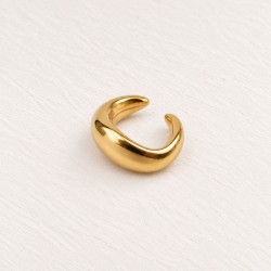 24K Gold-Plated Brass Ear Cuff