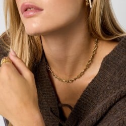 Ανοξείδωτο Statement Κολιέ Αλυσίδα "Knot" Ανοξείδωτο Unisex Statement Κολιέ Αλυσίδα "Knot"