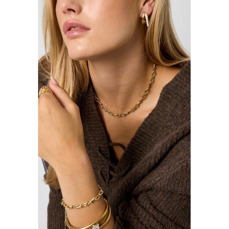 Ανοξείδωτο Statement Κολιέ Αλυσίδα "Knot" Ανοξείδωτο Unisex Statement Κολιέ Αλυσίδα "Knot"